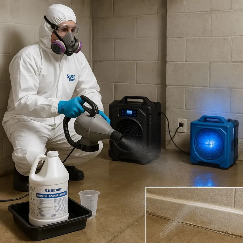 Sanitization and Odor Removal process in Grand Island, NE